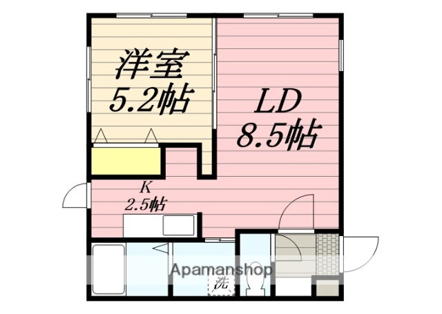 北海道札幌市厚別区厚別中央三条２ ひばりが丘駅 1LDK マンション 賃貸物件詳細