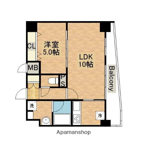 大阪府大阪市天王寺区味原本町 大阪上本町駅 1LDK マンション 賃貸物件詳細