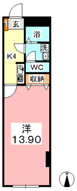 岡山県浅口郡里庄町大字里見 鴨方駅 1K マンション 賃貸物件詳細