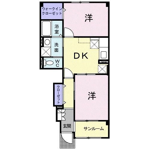 兵庫県豊岡市九日市上町 豊岡駅 2DK アパート 賃貸物件詳細
