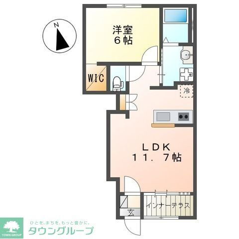 神奈川県海老名市中新田５ 社家駅 1LDK アパート 賃貸物件詳細