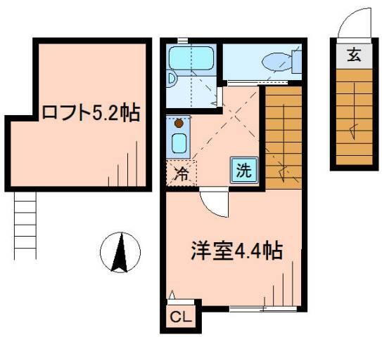 東京都葛飾区新小岩１ 新小岩駅 1K アパート 賃貸物件詳細