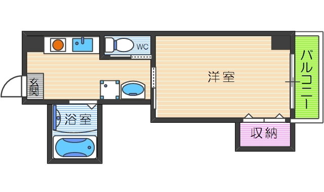 兵庫県西宮市江上町 西宮駅 1K マンション 賃貸物件詳細