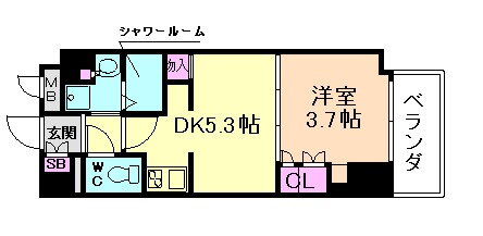 大阪府大阪市北区曾根崎新地２ 西梅田駅 1DK マンション 賃貸物件詳細