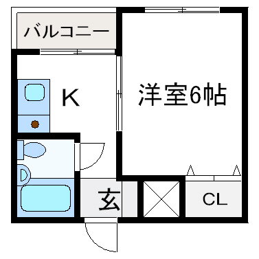大阪府高槻市芥川町２ 高槻駅 1K マンション 賃貸物件詳細