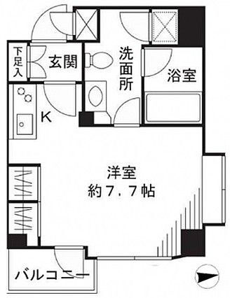東京都港区芝５ 三田駅 ワンルーム マンション 賃貸物件詳細