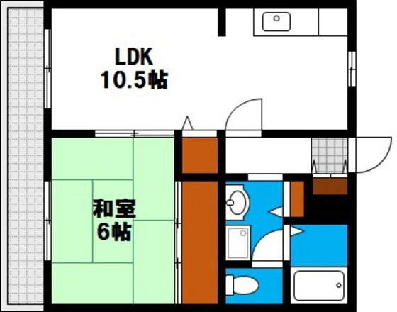 岡山県岡山市北区西崎本町 備前三門駅 1LDK アパート 賃貸物件詳細