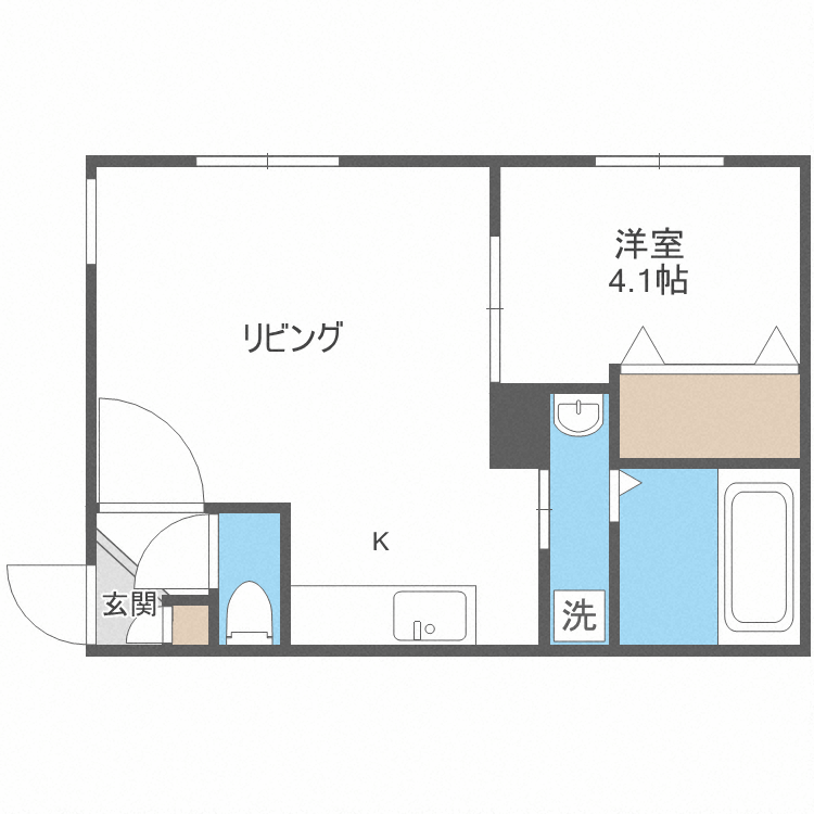 北海道札幌市中央区南七条西２５ 円山公園駅 1LDK マンション 賃貸物件詳細