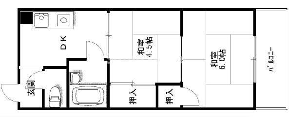 兵庫県神戸市灘区岩屋北町１ 摩耶駅 2DK マンション 賃貸物件詳細