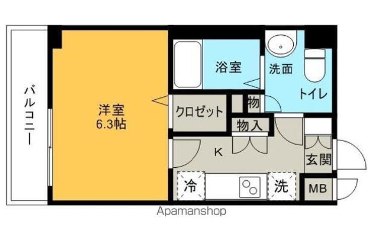 福岡県福岡市東区千早５ 香椎宮前駅 1K マンション 賃貸物件詳細