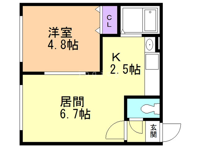 北海道札幌市豊平区平岸四条９ 平岸駅 1LDK アパート 賃貸物件詳細