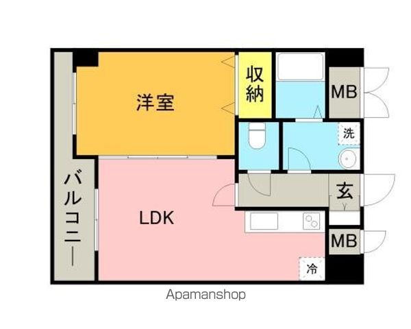 グラシア大濠 7階 1LDK 賃貸物件詳細
