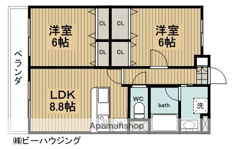 神奈川県横浜市鶴見区梶山１ 鶴見駅 2LDK マンション 賃貸物件詳細