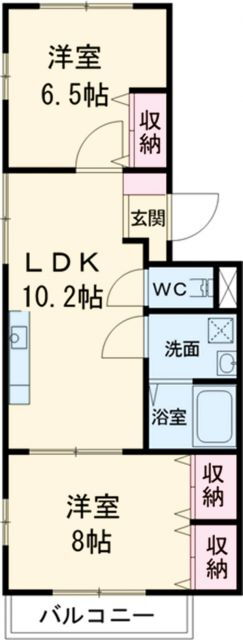 愛知県西尾市弥生町 西尾駅 2LDK アパート 賃貸物件詳細