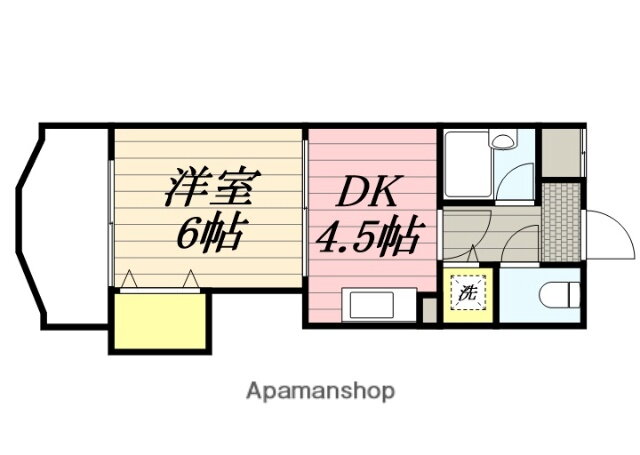 熊本県熊本市中央区神水１ 神水交差点駅 1DK マンション 賃貸物件詳細