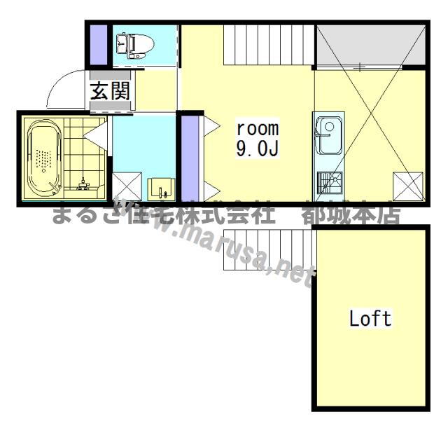 宮崎県都城市都北町 都城駅 ワンルーム アパート 賃貸物件詳細