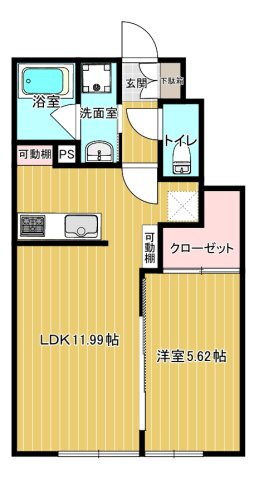 青森県上北郡おいらせ町木崎 下田駅 1LDK アパート 賃貸物件詳細