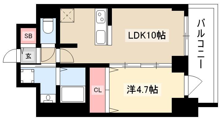 愛知県名古屋市千種区仲田２ 今池駅 1LDK マンション 賃貸物件詳細