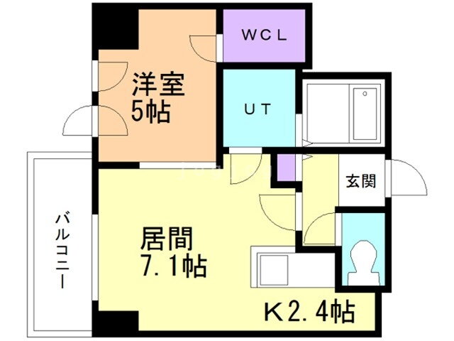 北海道札幌市中央区南十条西７ 中島公園駅 1LDK マンション 賃貸物件詳細