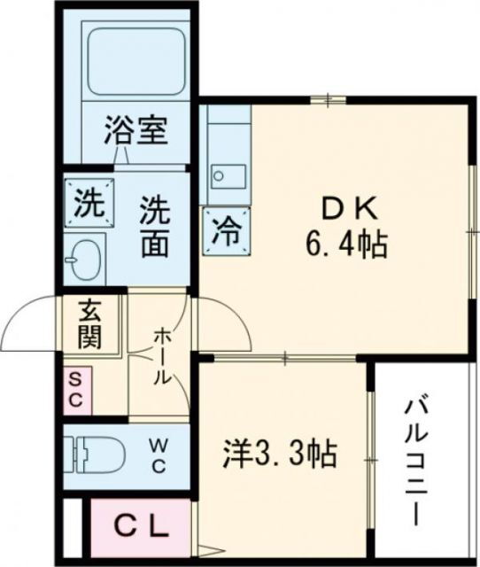 京都府京都市山科区東野中井ノ上町 東野駅 1DK アパート 賃貸物件詳細