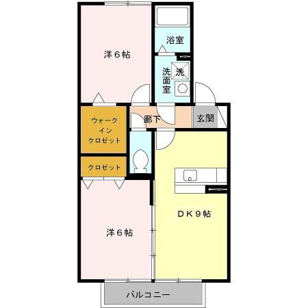 プレミアム　タウン　Ｂ 2階 2DK 賃貸物件詳細