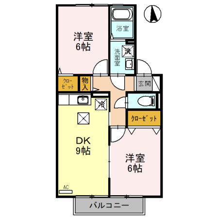 滋賀県甲賀市水口町八光 水口石橋駅 2DK アパート 賃貸物件詳細
