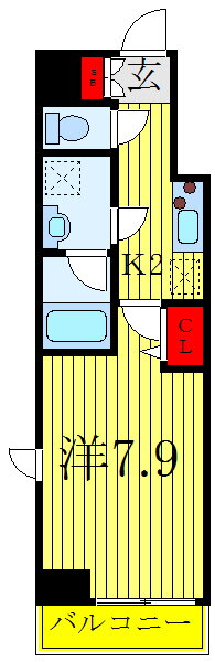 埼玉県川口市並木３ 西川口駅 1K マンション 賃貸物件詳細