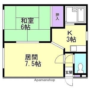 北海道札幌市南区南沢五条２ 真駒内駅 1LDK アパート 賃貸物件詳細