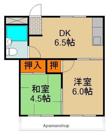 大阪府門真市東田町 門真南駅 2DK マンション 賃貸物件詳細