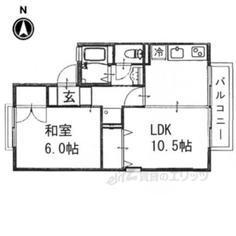 京都府京都市西京区大枝中山町 桂駅 1LDK アパート 賃貸物件詳細