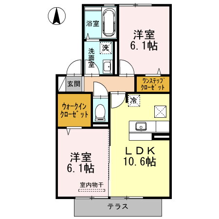 大阪府柏原市古町１ 柏原駅 2LDK アパート 賃貸物件詳細