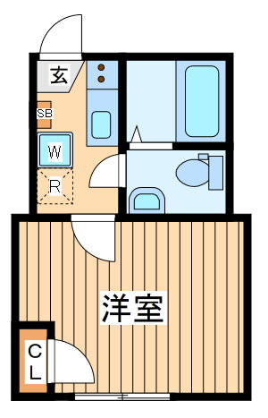 神奈川県川崎市川崎区鋼管通３ 浜川崎駅 1K アパート 賃貸物件詳細