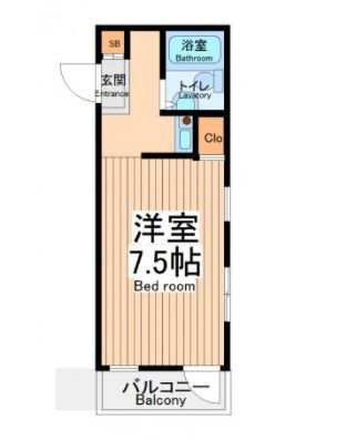 東京都府中市若松町２ 東府中駅 ワンルーム マンション 賃貸物件詳細