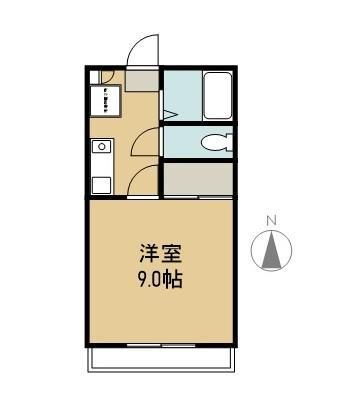 岡山県倉敷市下庄 中庄駅 1K アパート 賃貸物件詳細