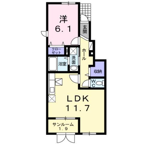 富山県魚津市浜経田 経田駅 1LDK アパート 賃貸物件詳細
