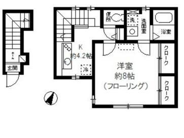 東京都杉並区下高井戸３ 桜上水駅 1K アパート 賃貸物件詳細