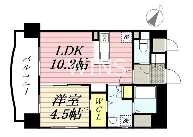 福岡県福岡市東区松島１ 箱崎駅 1LDK マンション 賃貸物件詳細