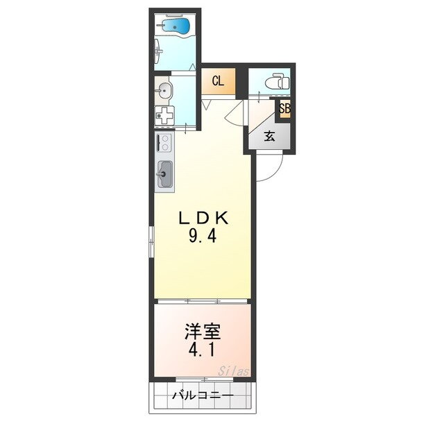 大阪府東大阪市金岡２ 弥刀駅 1LDK アパート 賃貸物件詳細