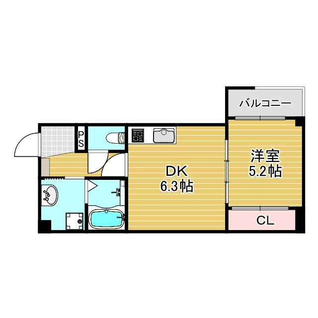 ＧＡＲＤＥＮＩＡ天王寺南 4階 1DK 賃貸物件詳細