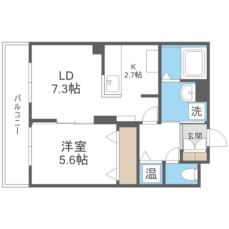 北海道札幌市北区北二十九条西４ 北３４条駅 1LDK マンション 賃貸物件詳細