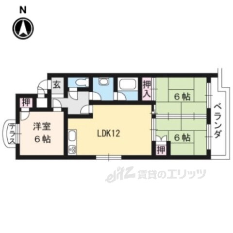 京都府京都市西京区牛ケ瀬奥ノ防町 桂駅 3LDK マンション 賃貸物件詳細