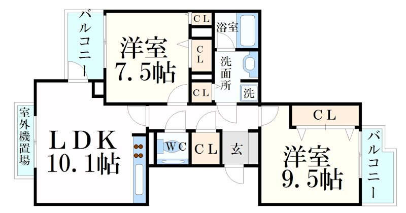 兵庫県神戸市東灘区西岡本６ 岡本駅 2LDK マンション 賃貸物件詳細