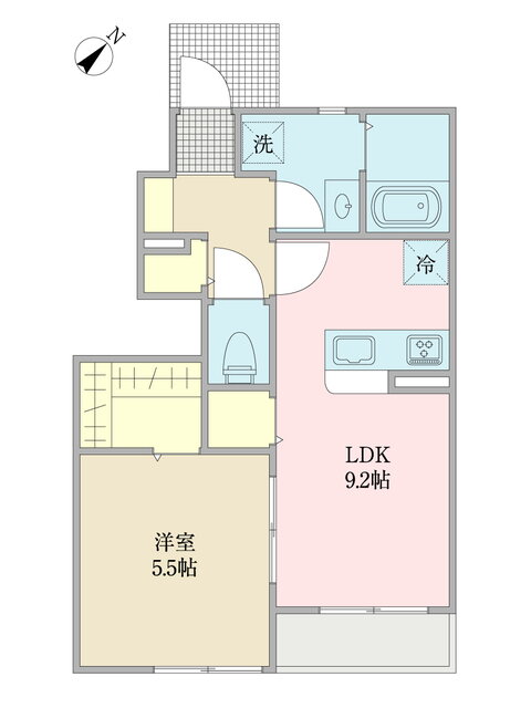 仮称）新石川４丁目アパート 1階 1LDK 賃貸物件詳細