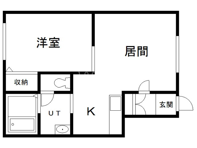 北海道旭川市南二条通２５ 1LDK アパート 賃貸物件詳細