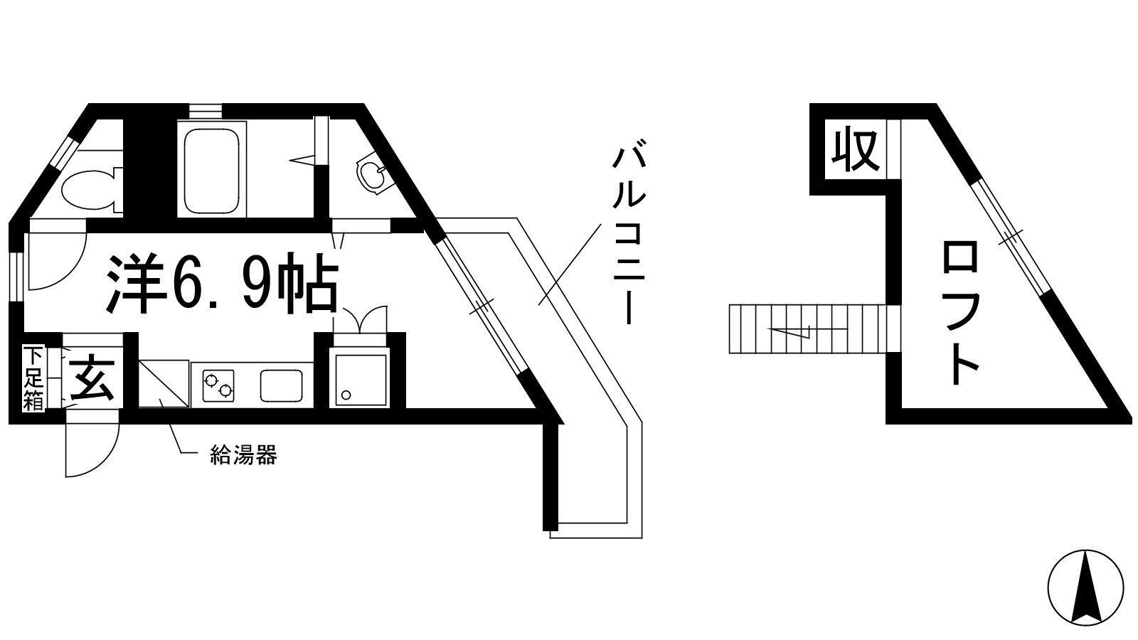 兵庫県川西市多田桜木１ 鼓滝駅 ワンルーム マンション 賃貸物件詳細