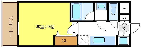 ラフィーネ聖天坂３番館 2階 1K 賃貸物件詳細