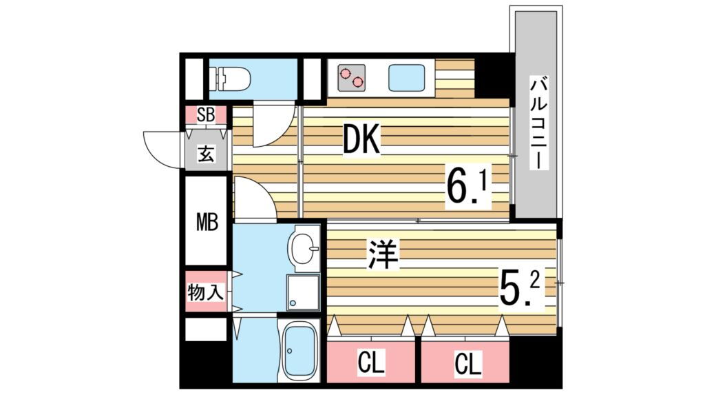 兵庫県神戸市東灘区甲南町２ 摂津本山駅 1DK マンション 賃貸物件詳細