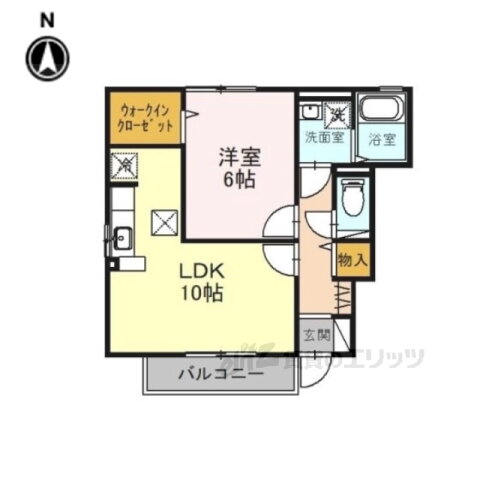 奈良県奈良市西九条町１ 奈良駅 1LDK アパート 賃貸物件詳細