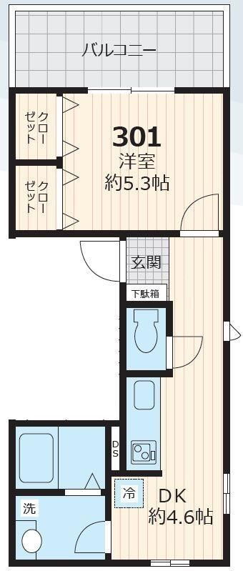 東京都渋谷区東２ 恵比寿駅 1DK アパート 賃貸物件詳細