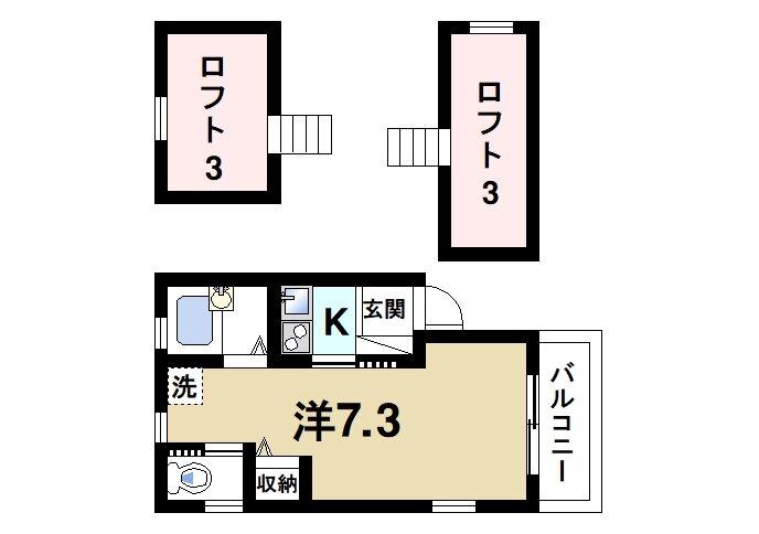 奈良県奈良市西大寺赤田町１ 大和西大寺駅 1K アパート 賃貸物件詳細
